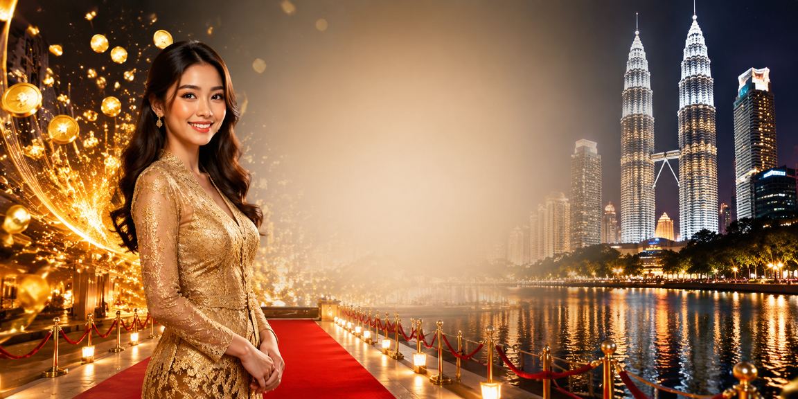 Paparan platform pertaruhan digital bergaya kebaya Kuala Lumpur menunjukkan antara muka promosi dan bonus akaun