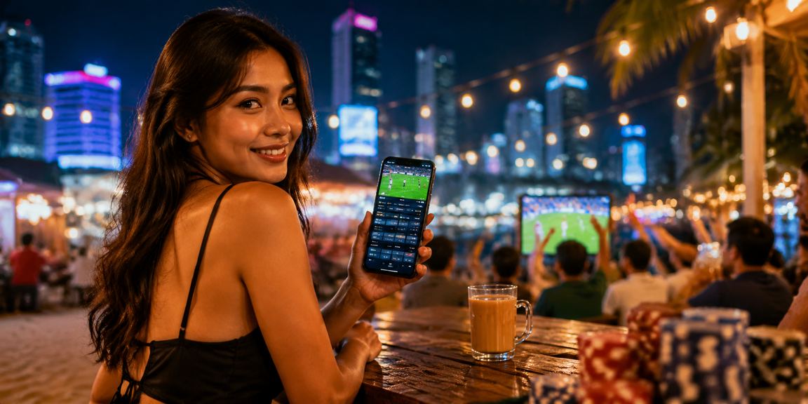 Aplikasi kasino Kuala Lumpur dengan paparan meja permainan dan pilihan pertaruhan yang jelas